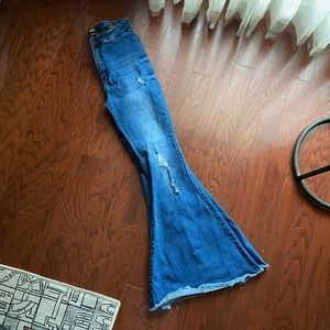 Distressed Belle Bottoms!